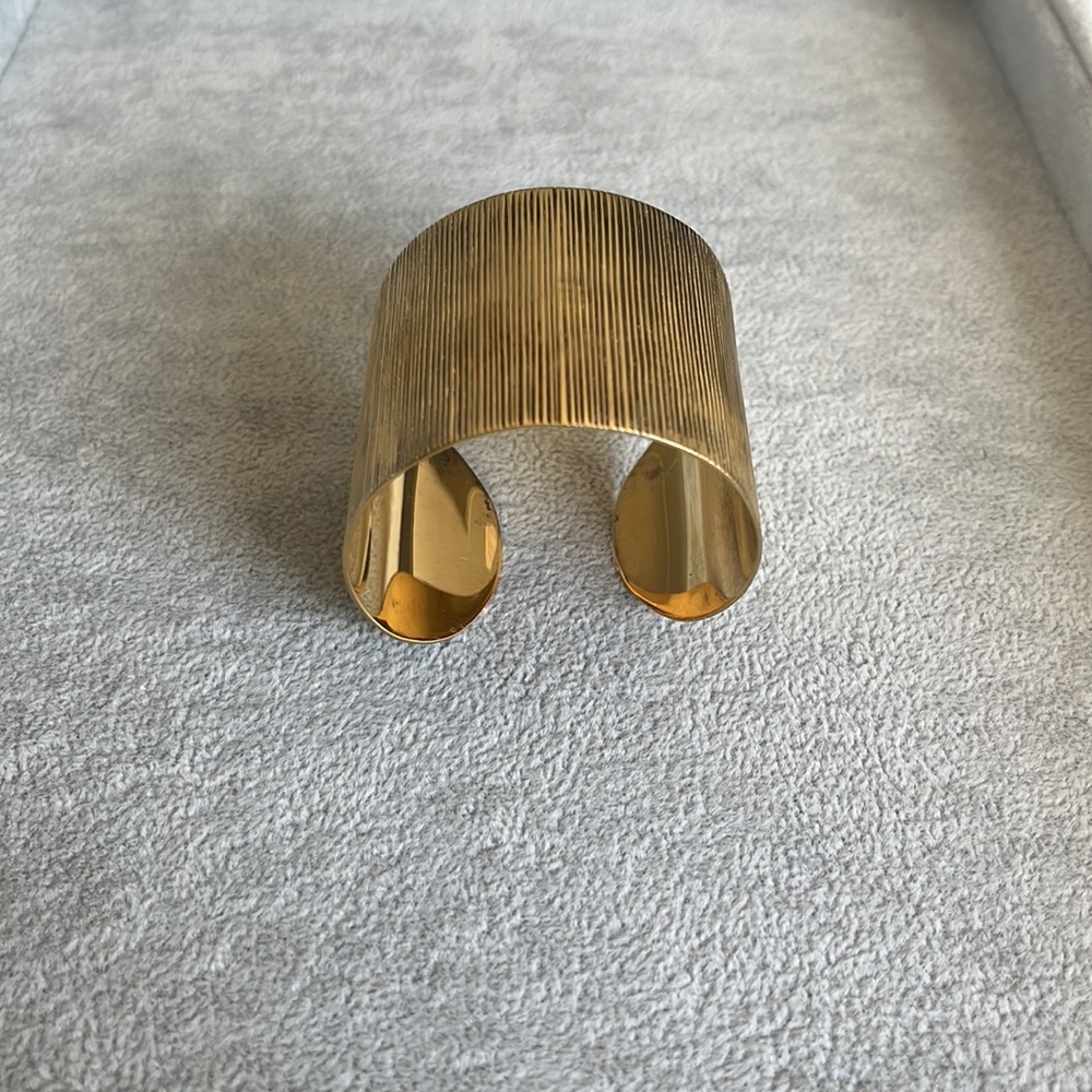 Anna Beck gold plated cuff